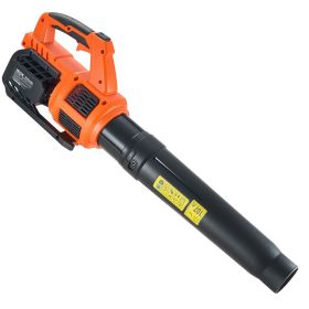 Cordless Leaf Blower, 20V Powerful Electric Leaf Blower with 2.0Ah Battery, Fast Charging & Quiet Operation, 2 Speed Control