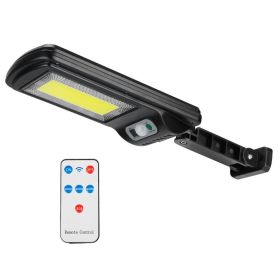 Solar Powered Motion Sensor Wall Lights Outdoor 1Pc 450W 300W 200W IP65 Waterproof 3 Modes With Remote Control For Street, Front Door, Deck. (Option: 200W)