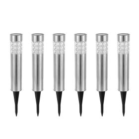 6 Pack Solar Pathway Lights, Waterproof 3 RGB Color Changing, IP44 For Yard, Garden, Pathway, Walkway (Option: 6Pcs)