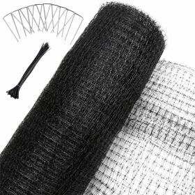 7.5ft*65ft Plastic Deer Netting Offers High-strength Protection Against Deer Intrusion, Suitable For Yards, Farmlands, And Gardens. (Option: 75ft65ft)